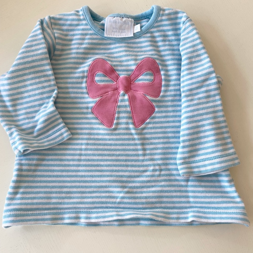 Little English knit bow top